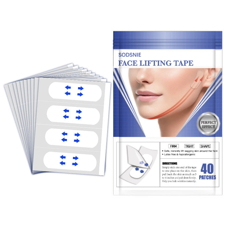 Adhesivos faciales para levantar el rostro