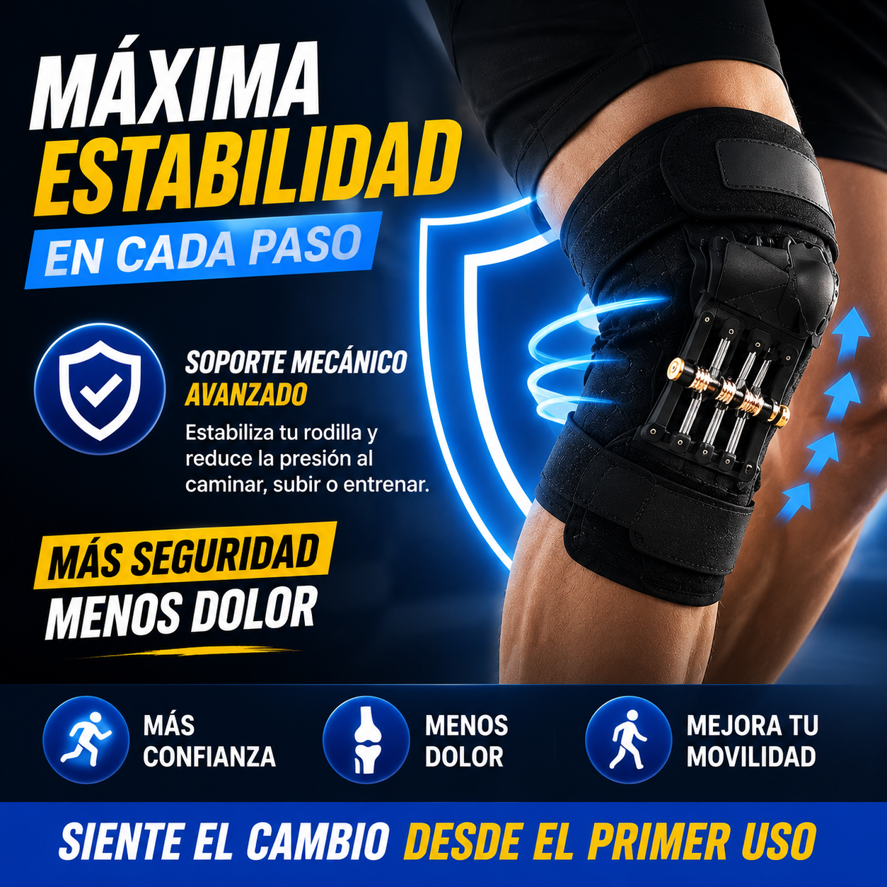 Rodillera de Soporte transpirable para Caminar