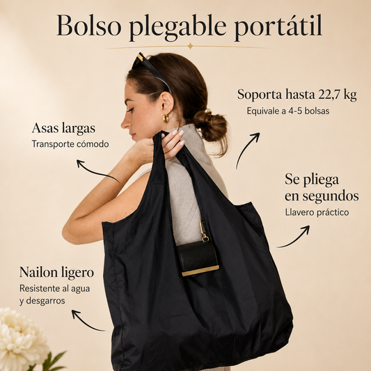 Bolso de Supermercado plegable portátil