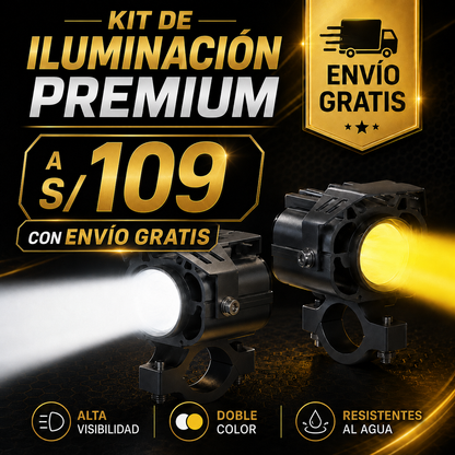 LUCES LED EXPLORADOR OJOS DE HALCÓN