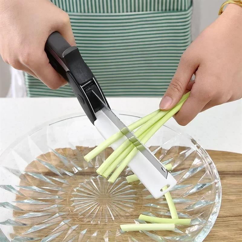 Tijeras de cocina funcional 2 en 1