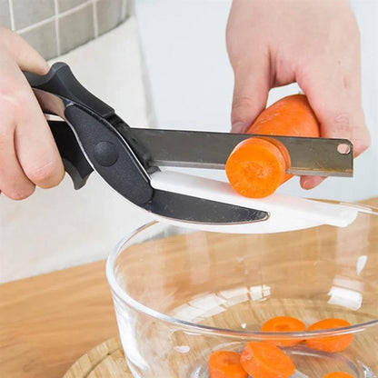 Tijeras de cocina funcional 2 en 1