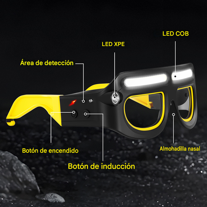 Lentes con luz led Multifuncional