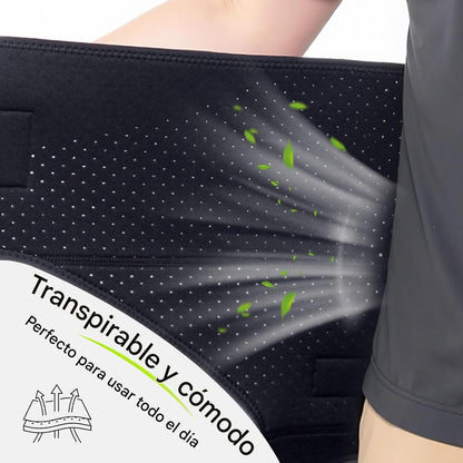 Faja de compresión para alivio de dolor ciático, muslo y zona lumbar