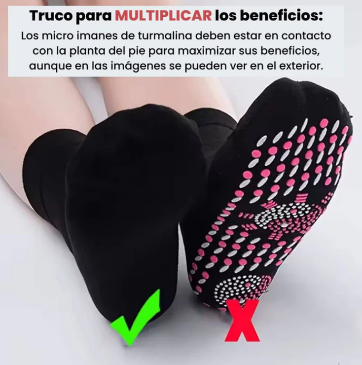 Calcetines de acupresión- Calma el dolor pies e hinchazon