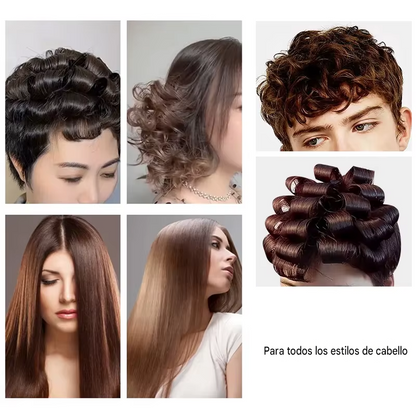 Mini Plancha Portátil 2 en 1 para Cabello – Alisa, Ondula y Retoca en Minutos