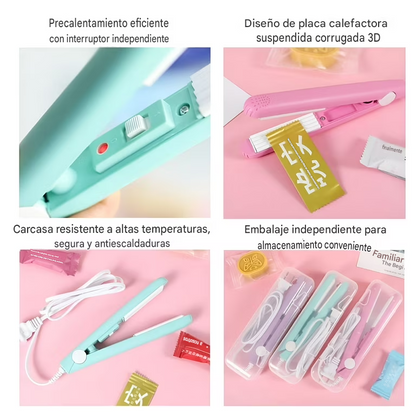 Mini Plancha Portátil 2 en 1 para Cabello – Alisa, Ondula y Retoca en Minutos